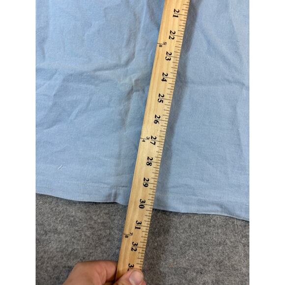 VINTAGE Harley Davidson 90th Anniversary Button Up Shirt Men XL Blue Motor Biker - Picture 4 of 8